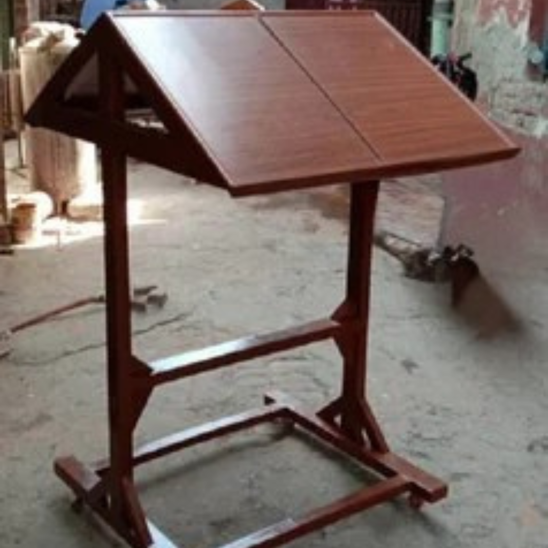 Wooden Newspaper Reading Stand Manufacturer and Supplier in India
